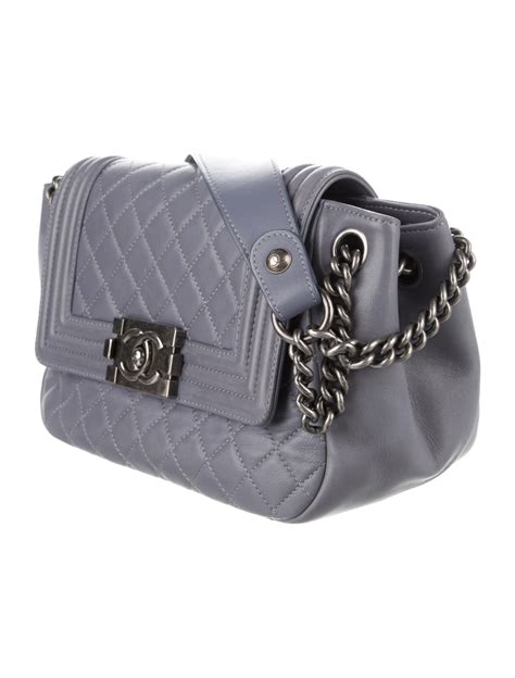 Chanel Boy Accordion Flap Shoulder Bag 